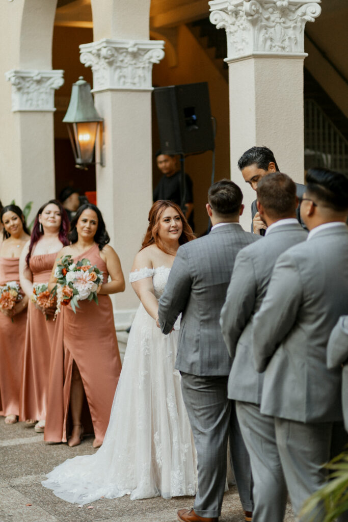 An Elegant, Italy Inspired Wedding in Honolulu, Hawai'i at Cafe Julia