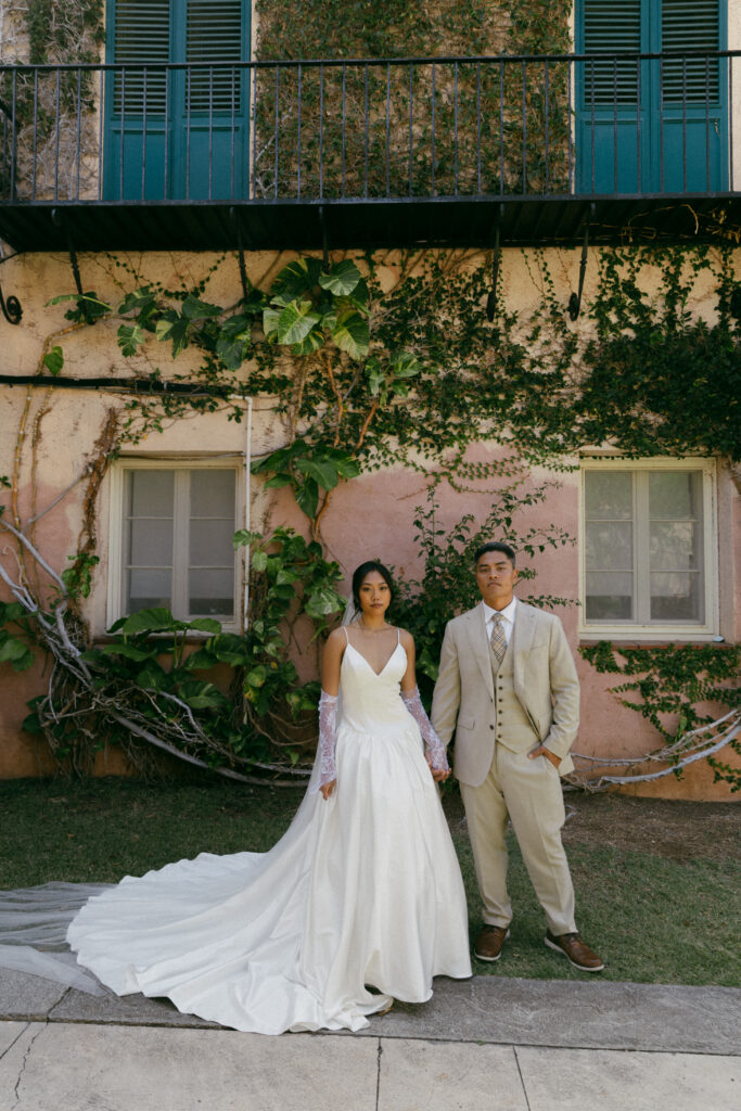 Bridgerton Inspired Wedding in Hawaii