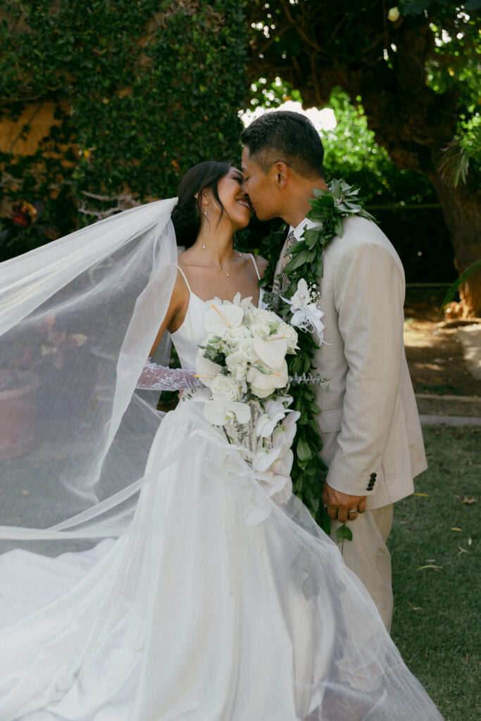 Bridgerton Inspired Wedding in Hawaii
